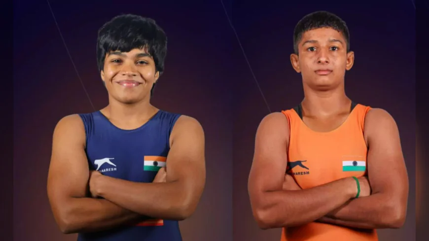 India Secure Double Podium at Wrestling Ranking Series